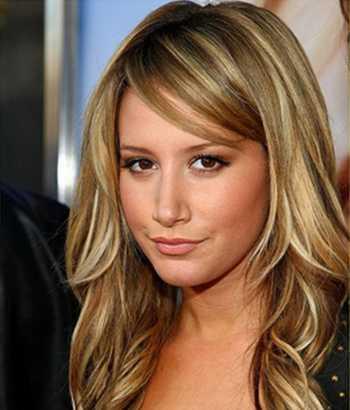 Mechas rubias doradas