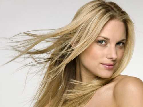 Mechas rubias beige