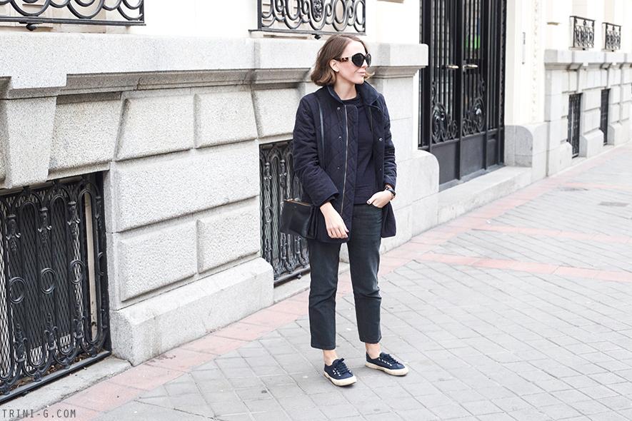 Trini | Barbour navy jacket