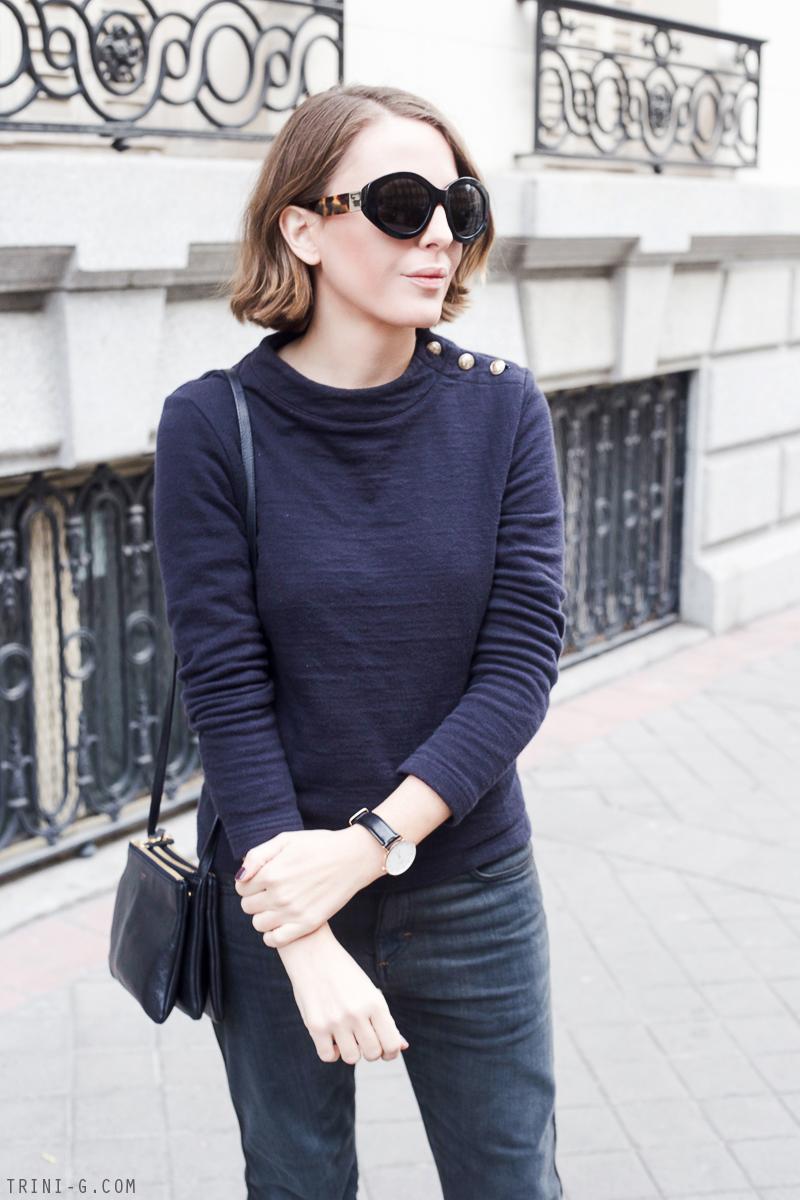 Trini | The Row 71 oval sunglasses