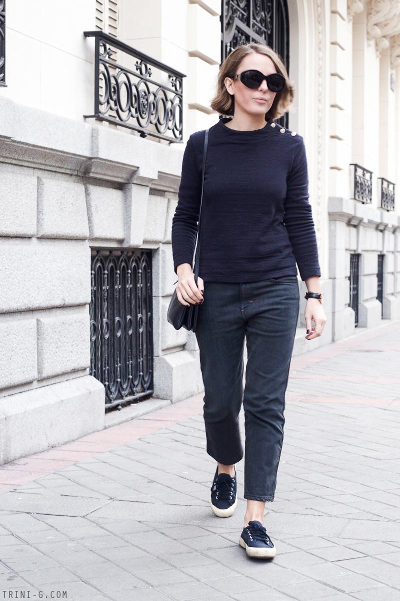 Trini | All navy outfit