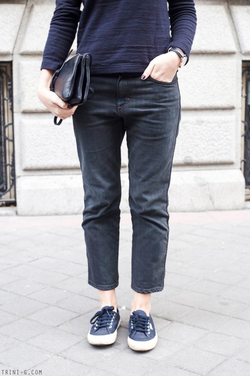Trini | Acne Studios pop coal jeans
