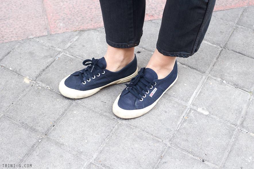 Trini | Superga navy sneakers