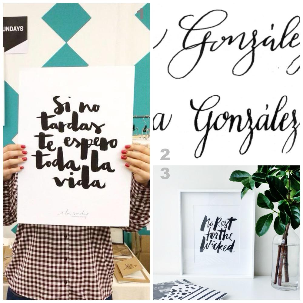 Caligrafía para eventos