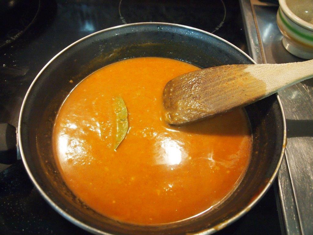 salsa Huevos al calderete