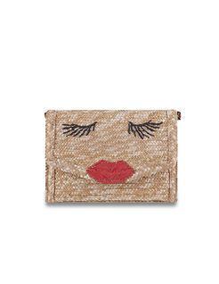 Sobre solapa rafia cara 