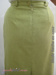 Patron de Costura de una Falda Fina con forro tipo sastre para Dama Modelo MJ3324F