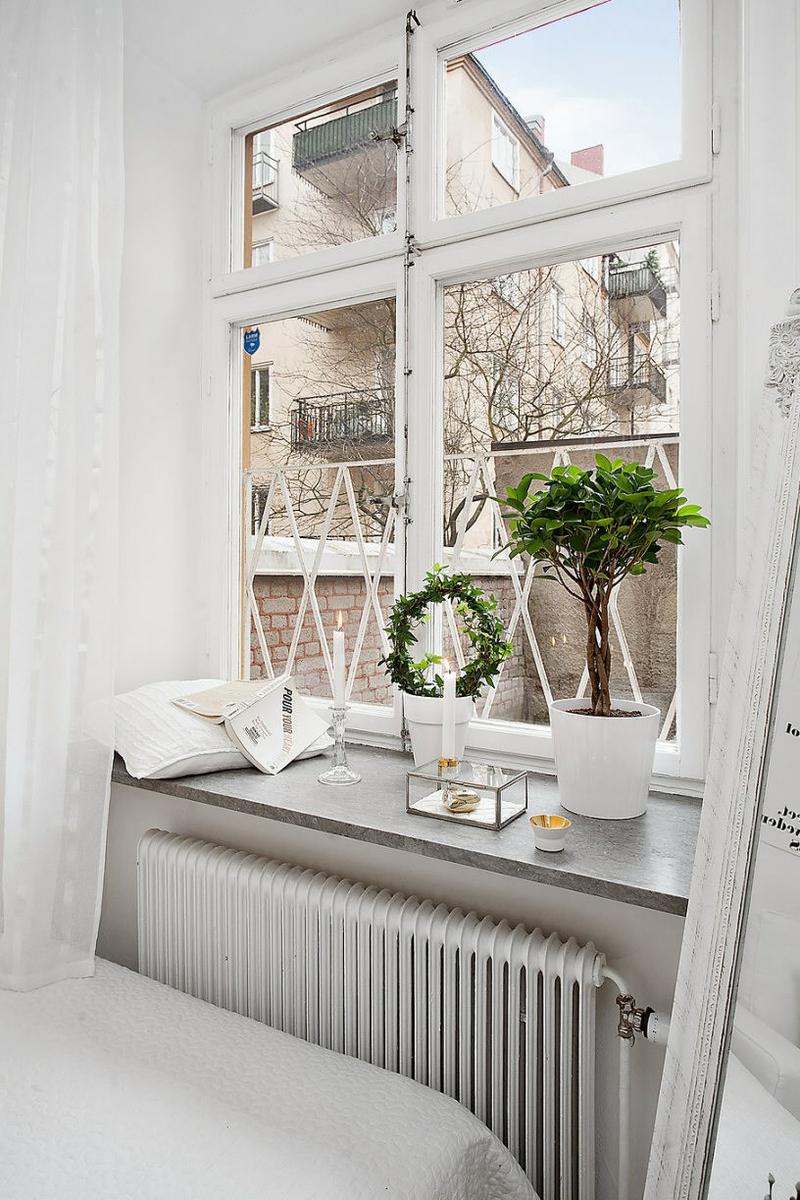 Decorar espacios pequeños. Ventana