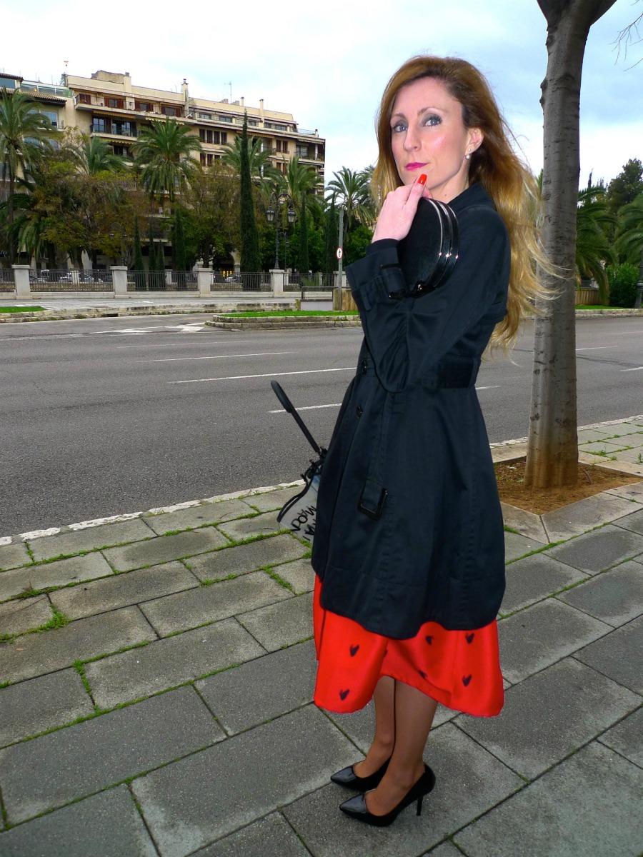 falda midi roja livelovepolly by paula casielles t