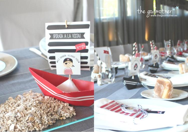 decoración mesa comunión pirata - decoración comunión pirata - comunión temática pirata - decoración mesa pirata 4