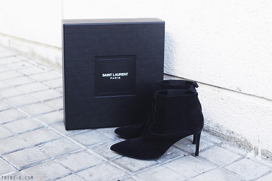 Trini | Saint Laurent Paris 80 western ankle boots