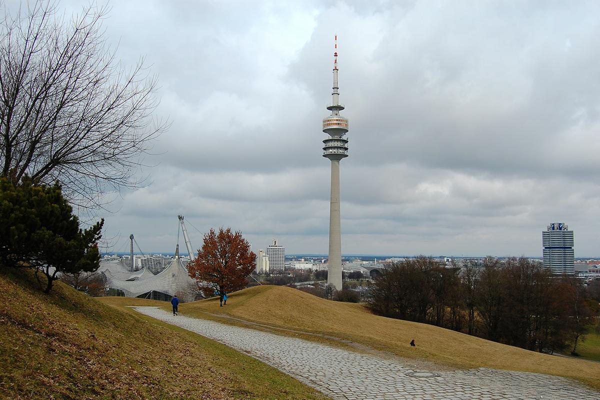 La torre de televisión del Parque Olímpico (Munich)