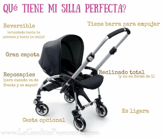 Mi silla de paseo perfecta, que dure desde los 6 meses hasta el final de su uso.