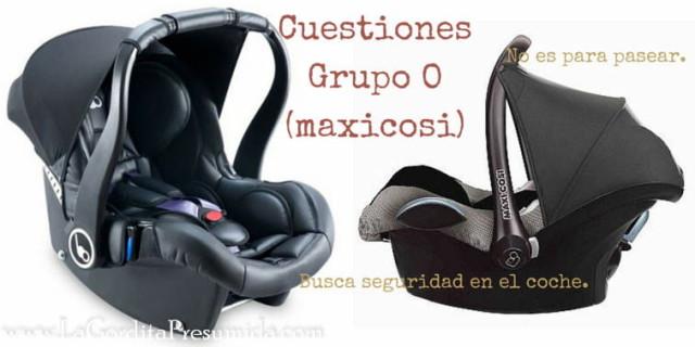 Un grupo 0 no debe usarse para pasear.