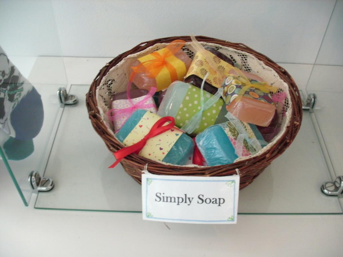 Envoltorio para jabón artesano con papel estampado