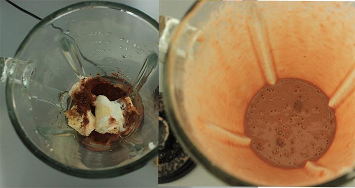 ingredientes batidora