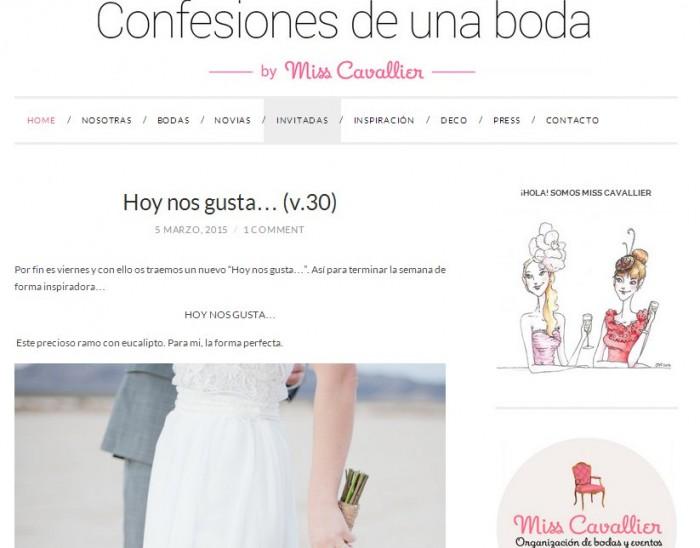 blogs de novia miss cavalier