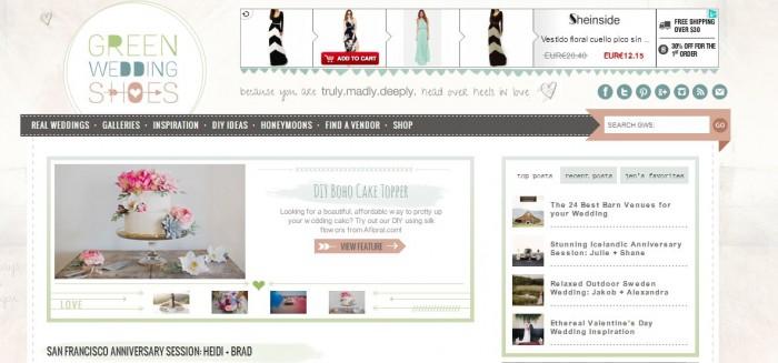 blogs de novia green wedding shoes