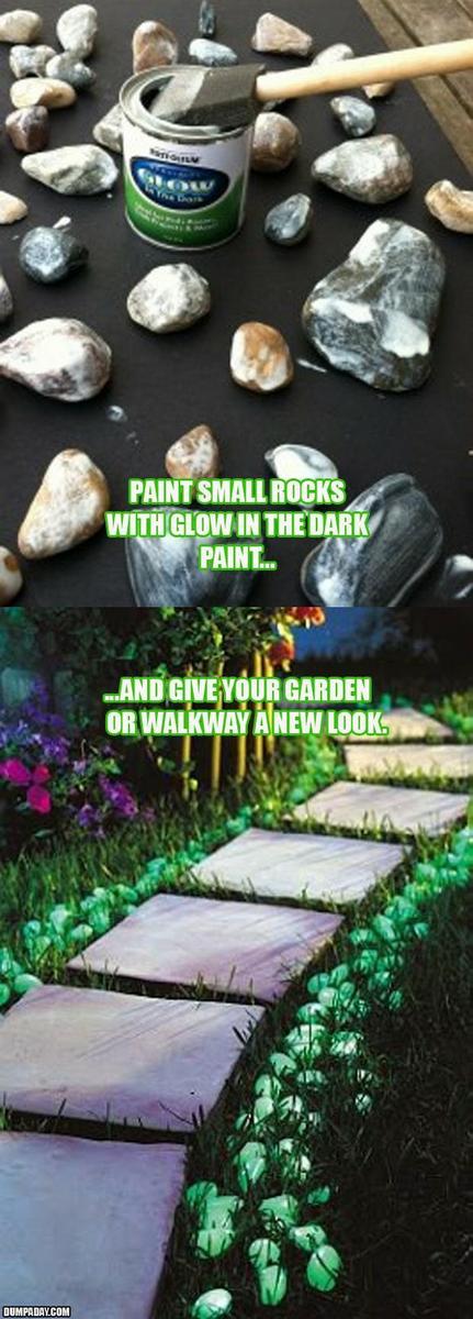 6 ideas novedosas para que decores tu jardín con piedras