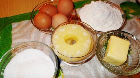 Ingredientes Torta De Piña
