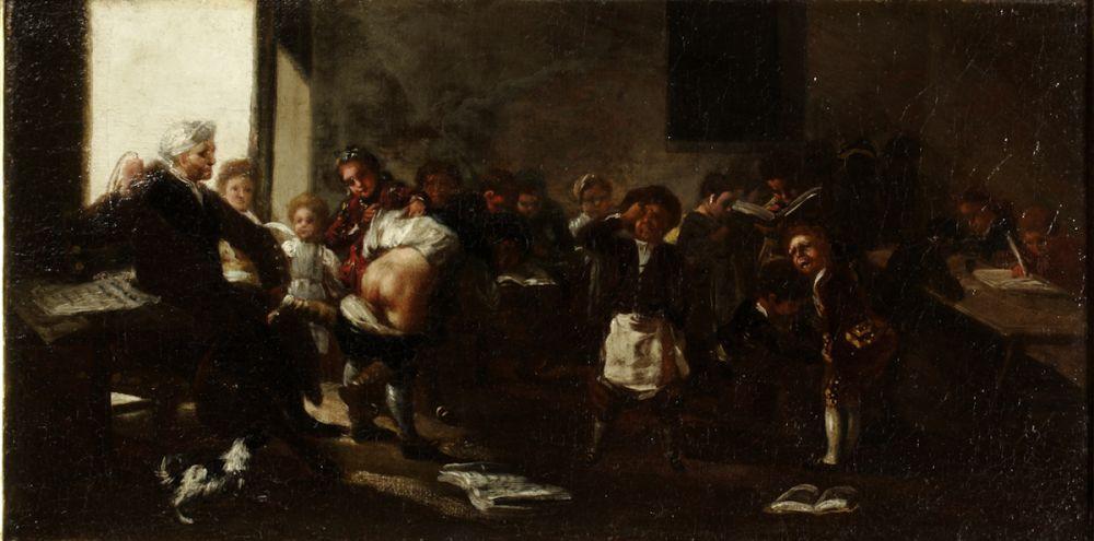 "La Letra Con Sangre Entra" - Francisco de Goya