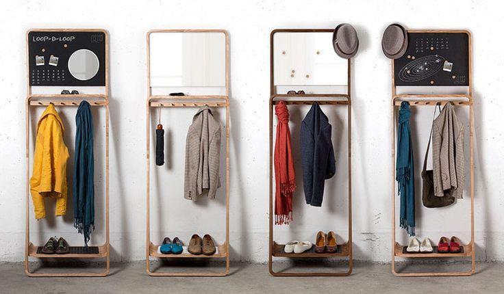 Diseño de muebles -the leaning loop by jason van der burg