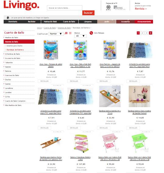 Comparar muebles - Livingo