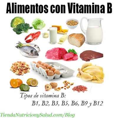 Alimentos con Vitamina B