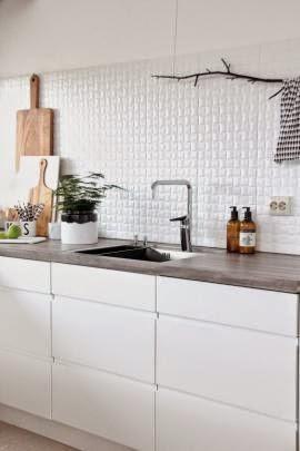 Decorar la cocina con tablas de madera