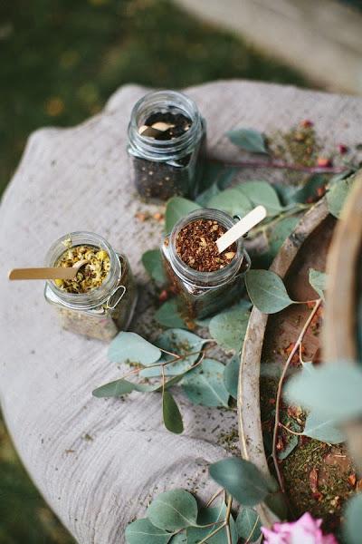 Mesa decorada para un brunch