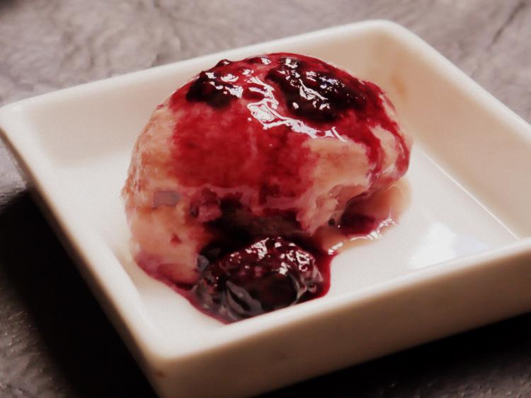 salsa de frutos rojos