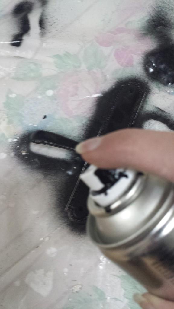 Portarrollos de papel higiénico - Pintar los picaportes