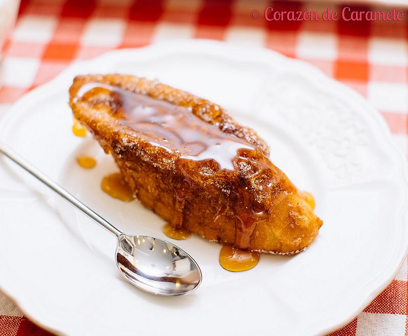 Torrijas con leche de Coco