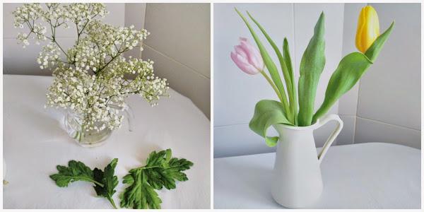 El placer de llenar la casa de flores