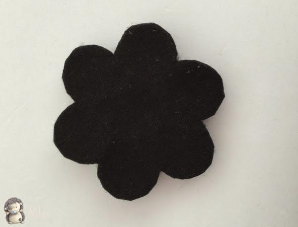 flor de fieltro