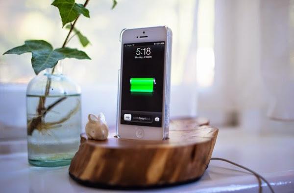 Reciclar - Base para móvil de madera handmade5