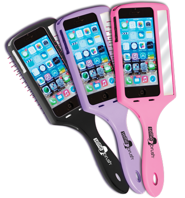 Selfie Brushes cepillo pelo funda de movil