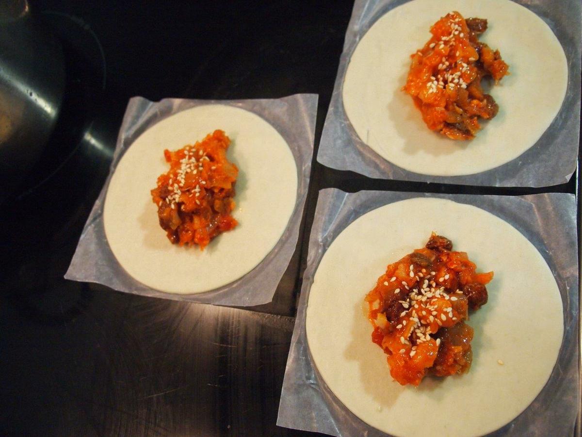 empanadillas cebolla bacalao