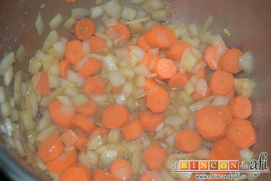 Estofado irlandés, dorar ligeramente