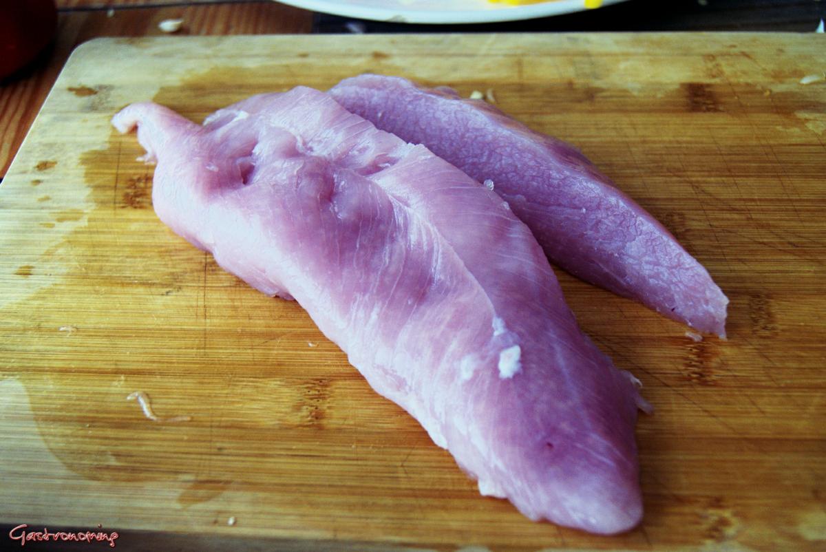 Guiso de pavo con verduras al wok