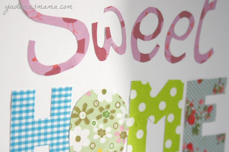 letras papel lámina