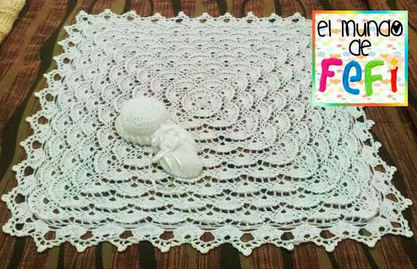 MANOPLAS n°1 crochet bebé (recién nacido) abanico y Relieve - Tutorial paso  a paso - Moda a Crochet 