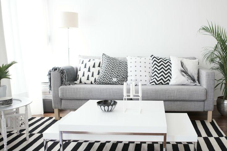 Decoración Nórdica cojines estampados