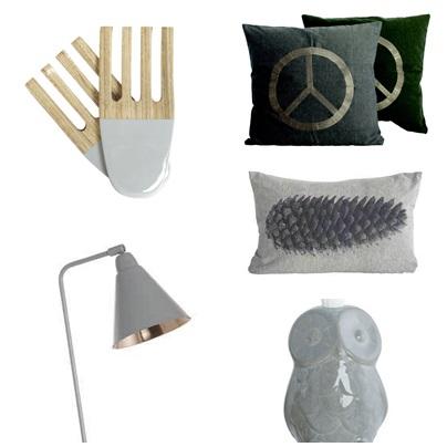 Wish List de Decoración Nórdica en gris - Shop Nórdico