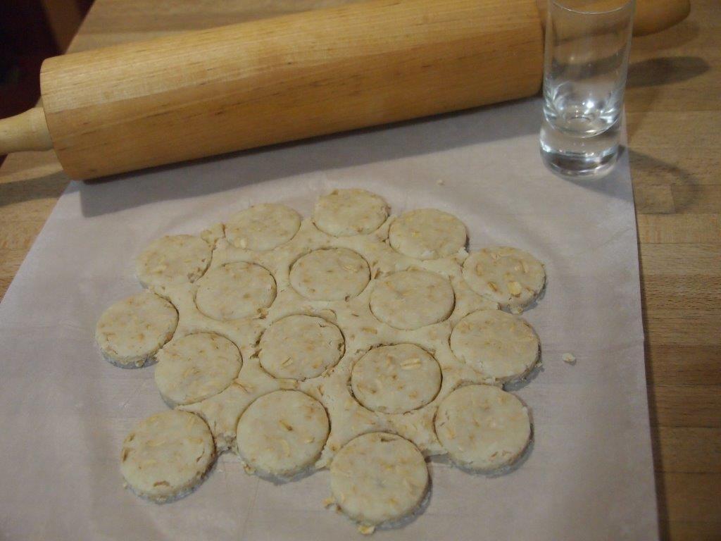 galletas avena queso