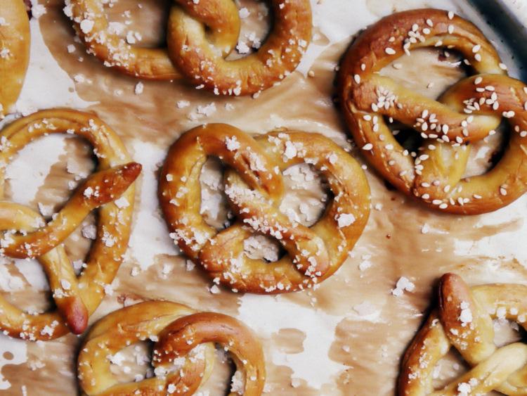 como hacer pretzels