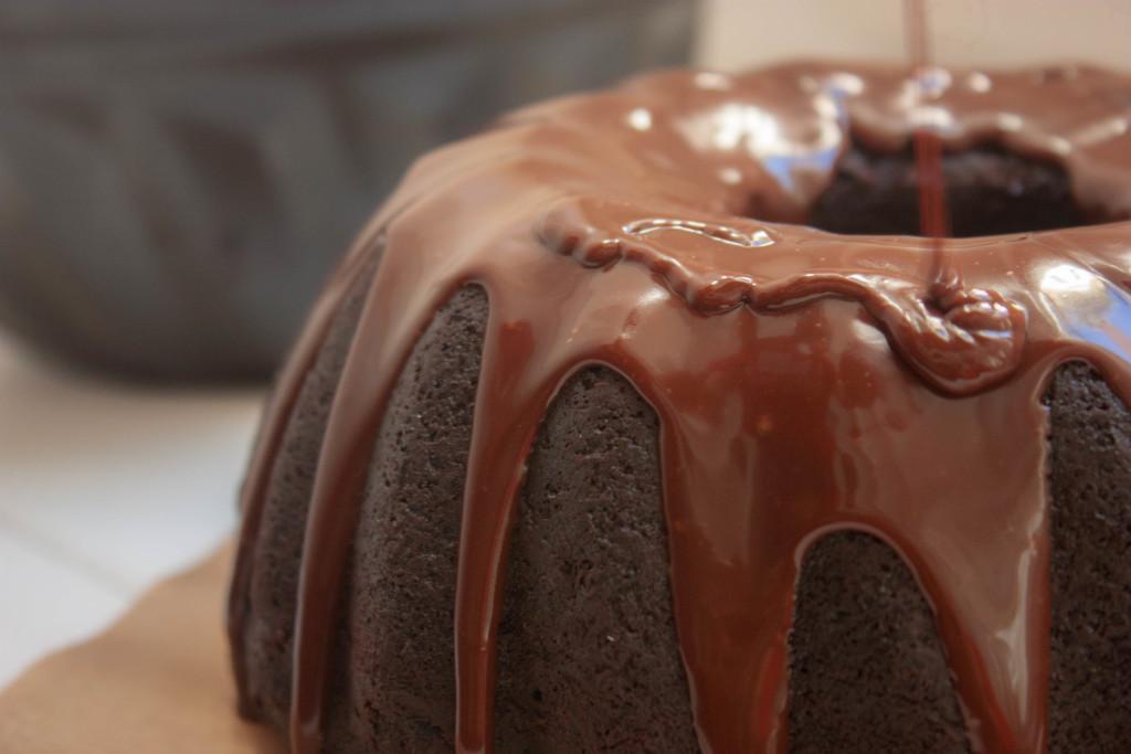 Bundt de chocolate