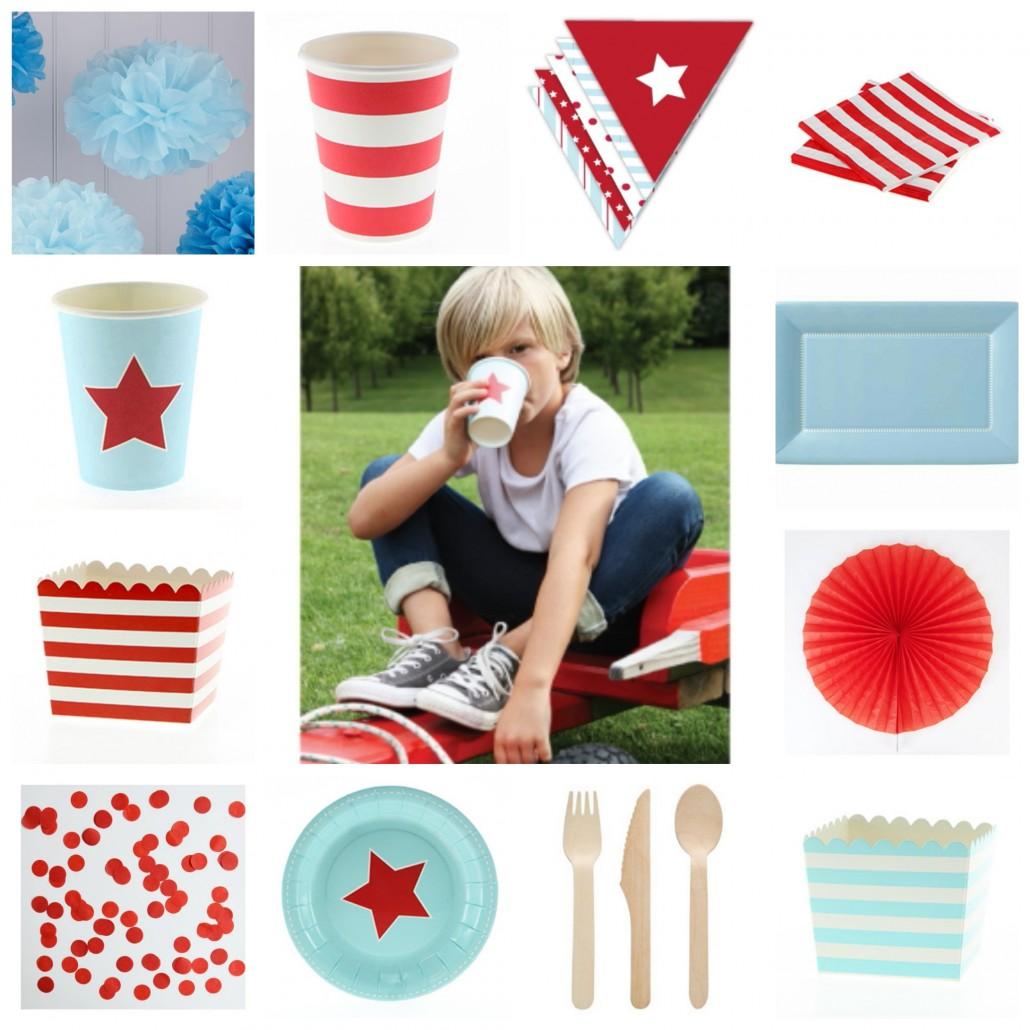 decoración comunión niños classic stars