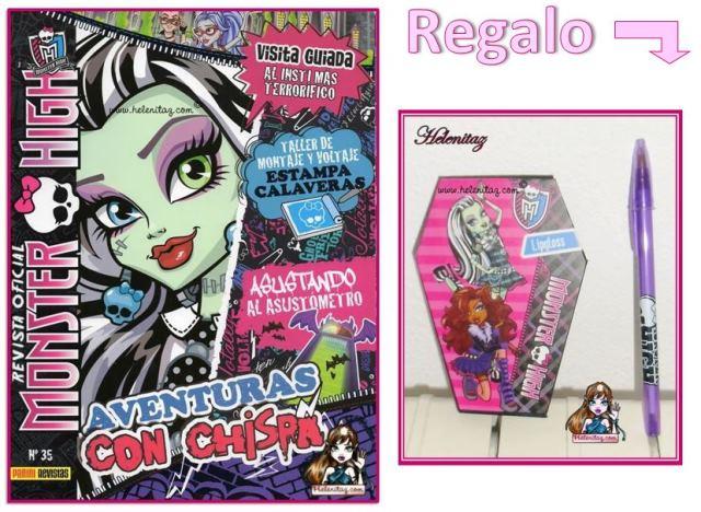 Revista Monster High Nº 35 - Agosto de 2014