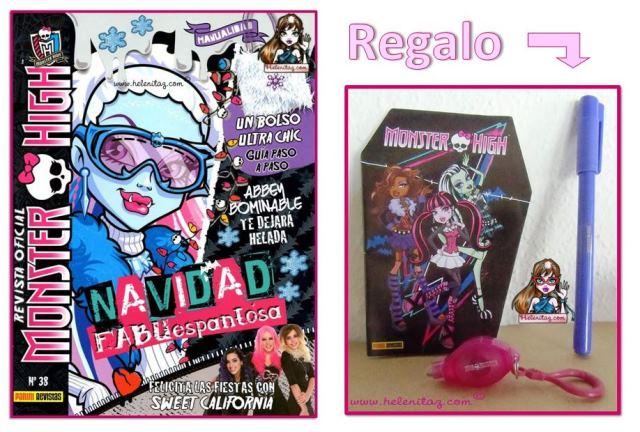Revista Monster High Nº 38 - Nov. y Dic. de 2014